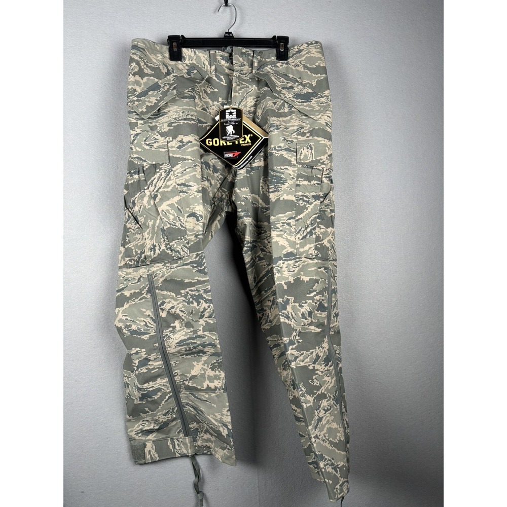All Weather Trouser All Purpose Environmental  Camo Pants Med Short Green #2351